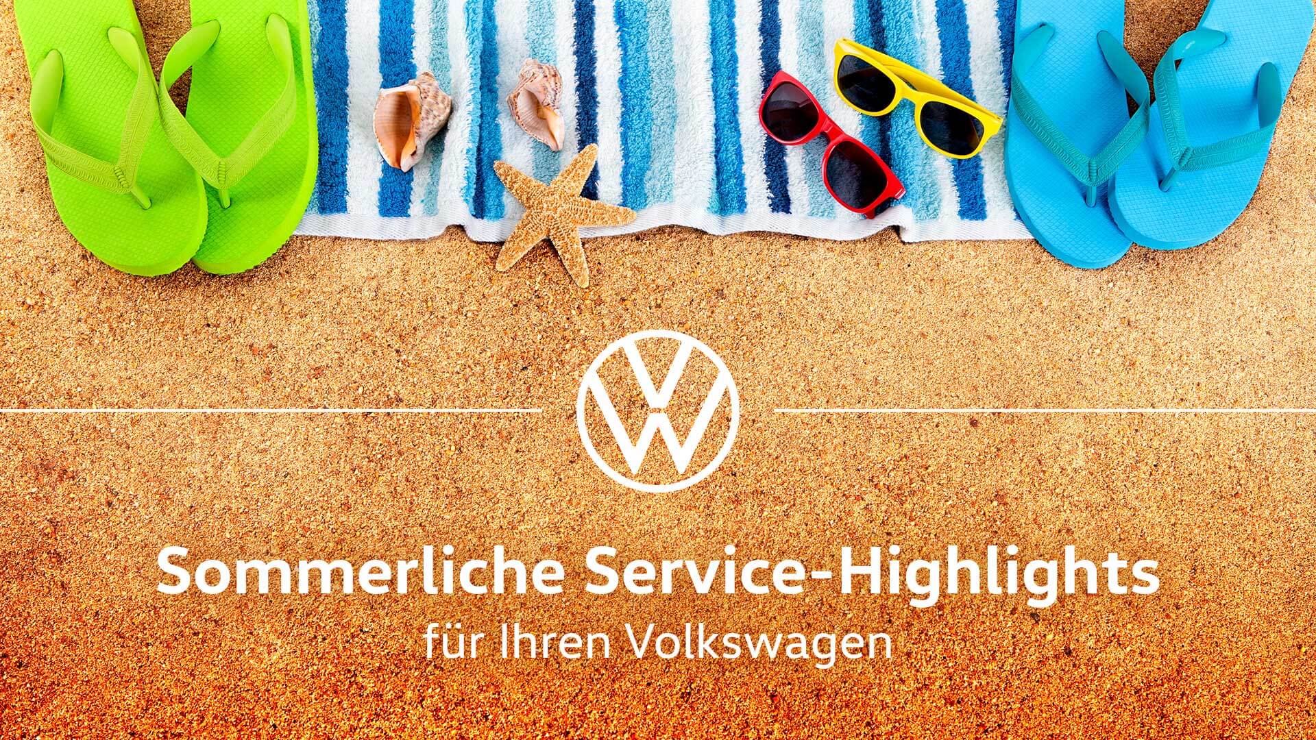 Volkswagen Service Angebote für den Sommer