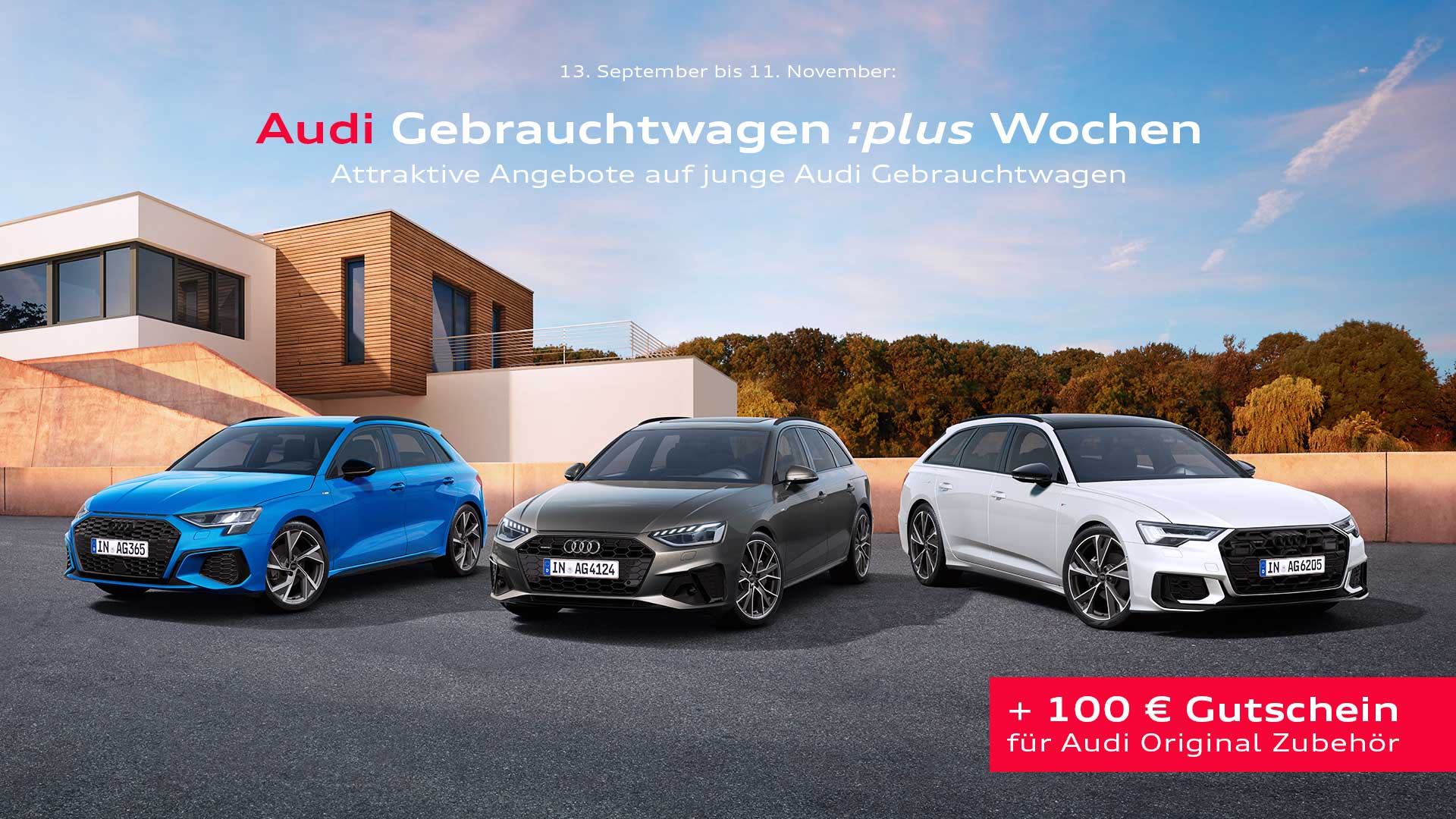 Die Audi Gebrauchtwagen :plus Wochen